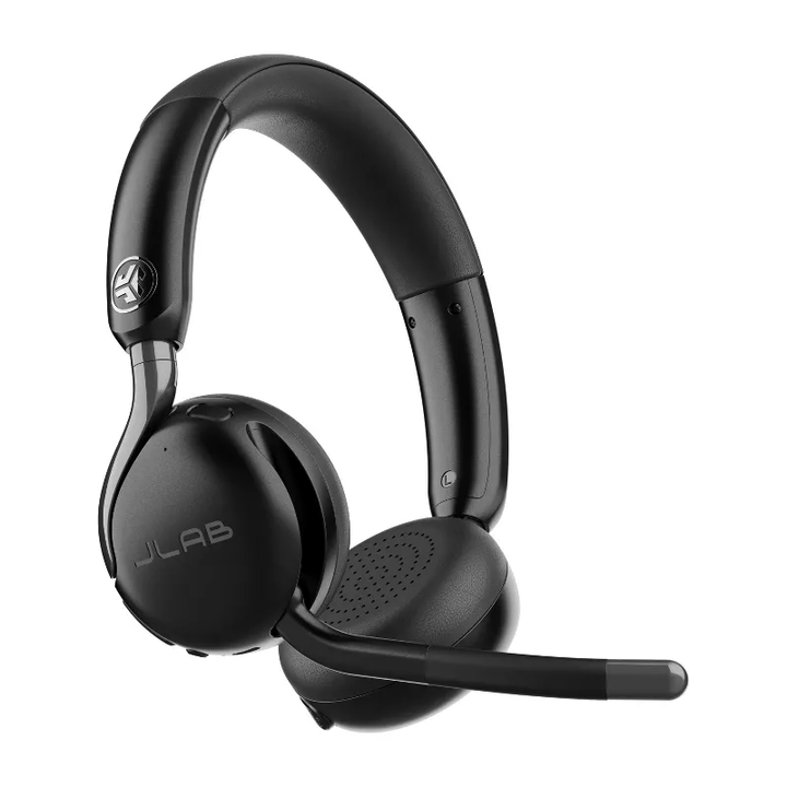 JLAB | GO Work 3 Wireless On-ear Headset - Black | IFCHBGOWORK3RBLK42