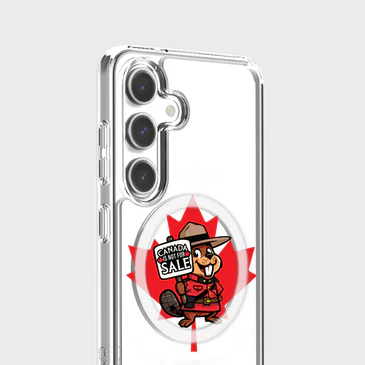 Caseco | Mountie Case Canada Is Not For Sale Samsung S24 - Clear | Z24C1-BA