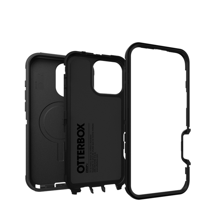 OtterBox | Defender Pro w/ MagSafe Series Case iPhone 16 Pro - Black | 15-12950