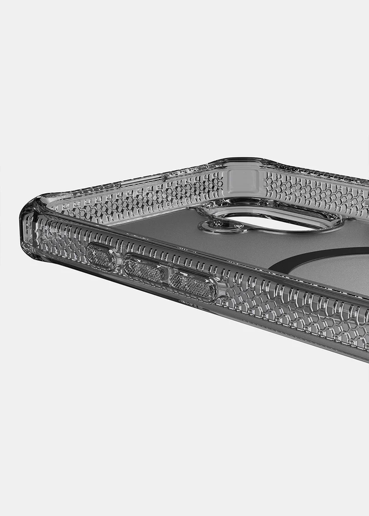 ITSKINS | Hybrid_R Vapor MagSafe Case iPhone 16 - Smoke | 120-8506