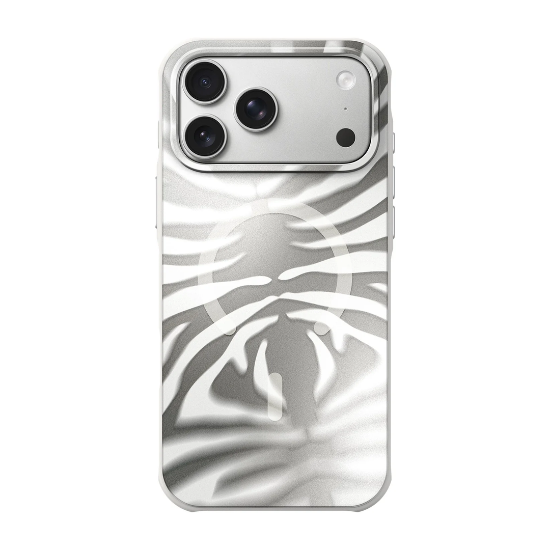 LAUT | HUEX WAVE for iPhone18 Pro/17 Pro - Pearl Zebra | L_IP26B_HW_W
