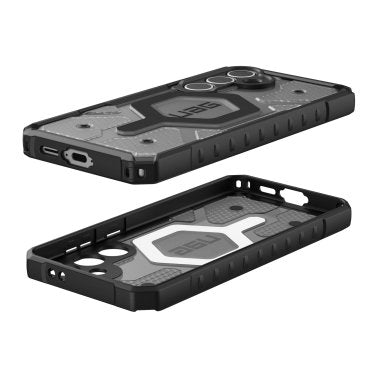 UAG | Pathfinder Clear MagSafe Case Samsung Galaxy S24 FE - Ash | 15-13226