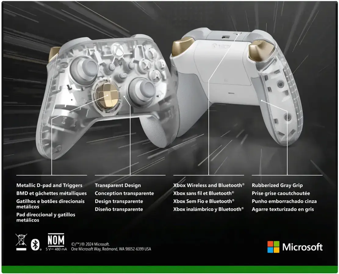 Xbox | Wireless Controller – Ghost Cipher Special Edition | QAU-00157