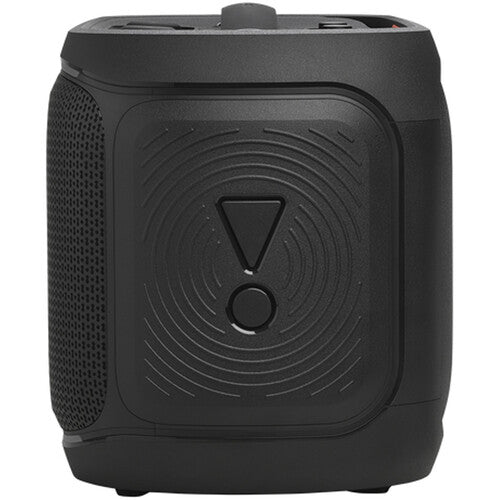 JBL | Partybox On-the-Go 2 Party Speaker with Wireless Microphone - Black | JBLPBOTG2PLBAM