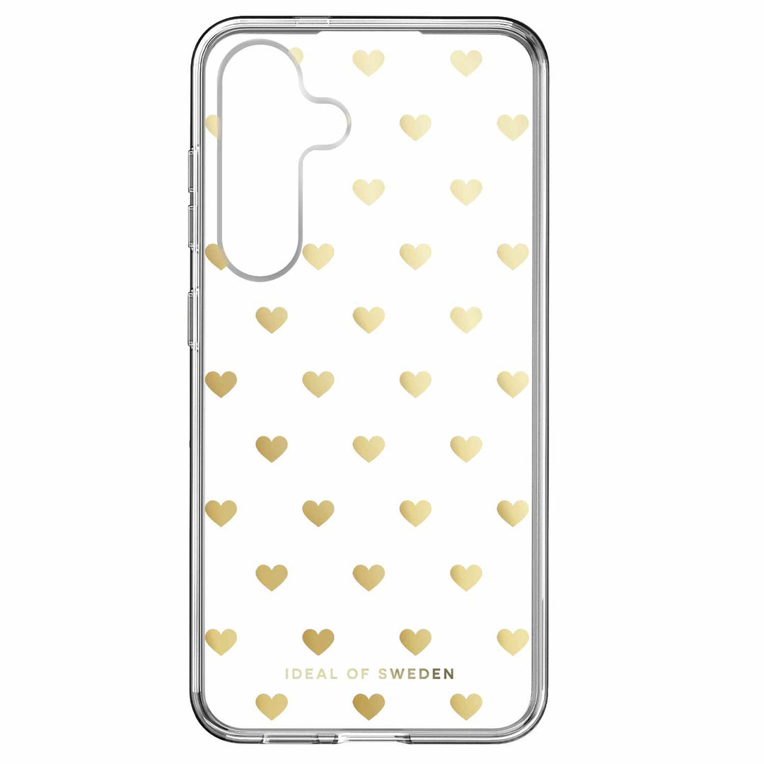 Ideal of Sweden | Case Samsung Galaxy S24 - Gold Hearts | 120-8060