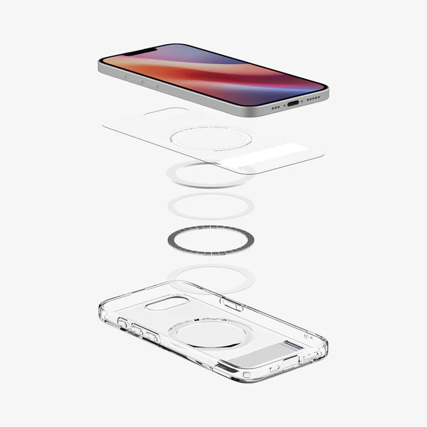 Spigen | Slim Armor Essential S Mag Fit for iPhone 16e - Clear White | SGPACS09132