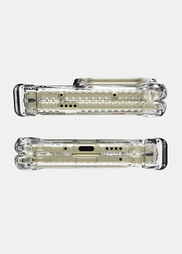 ITSKINS | Hybrid_R Hinge Case w/MagSafe for Google Pixel 11 Pro Fold - Clear | GGF1HYICLTRSP