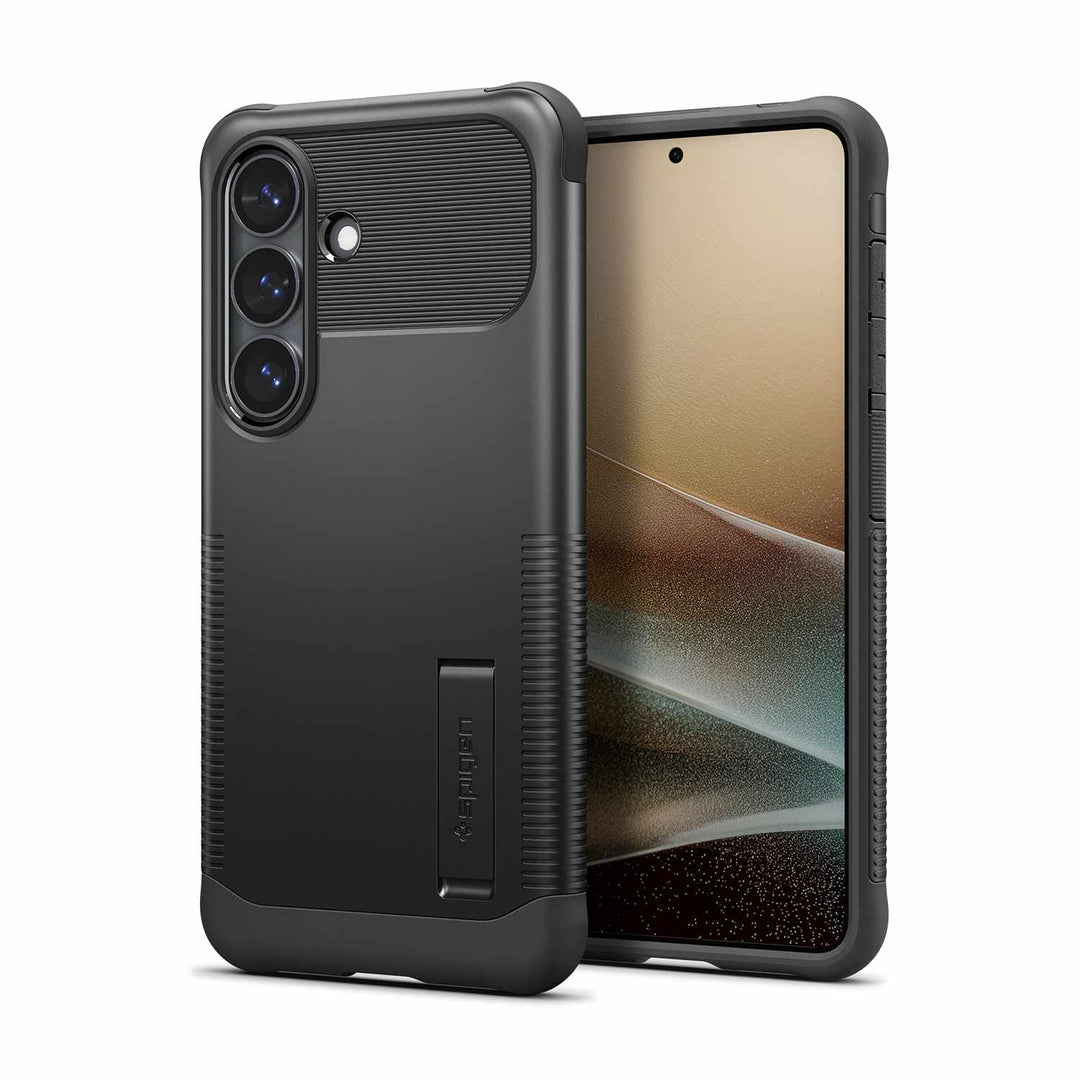 Spigen | Slim Armor Case w/Magnets Galaxy S26 - Black | ACS10743