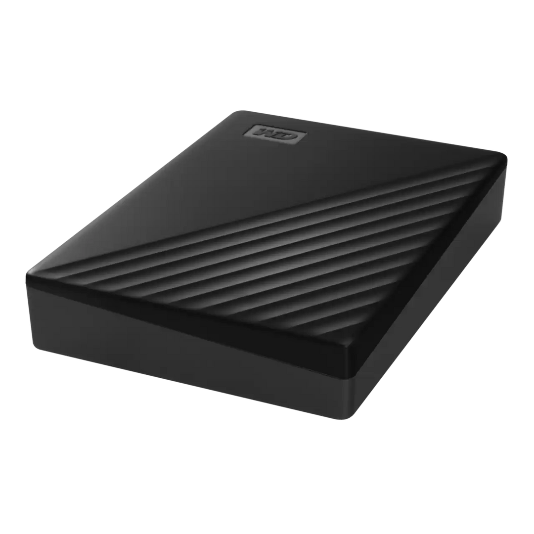 WD | My Passport 6TB USB 3.2 External Hard Drive - Black | WDBR9S0060BBK-WESN
