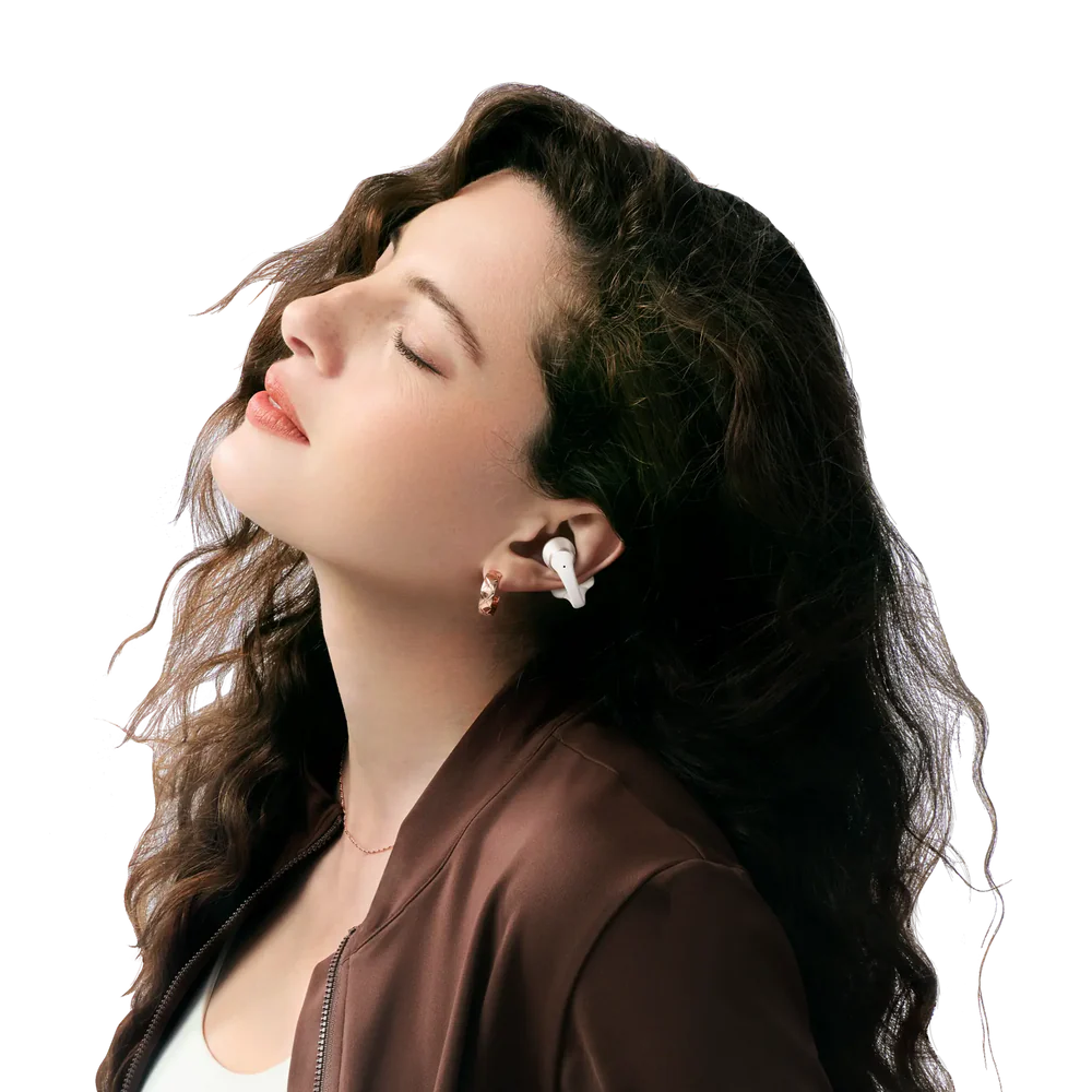 Shokz | OpenDots 2 Open-Ear True Wireless Earbuds - White | E320-ST-WT-CA-326