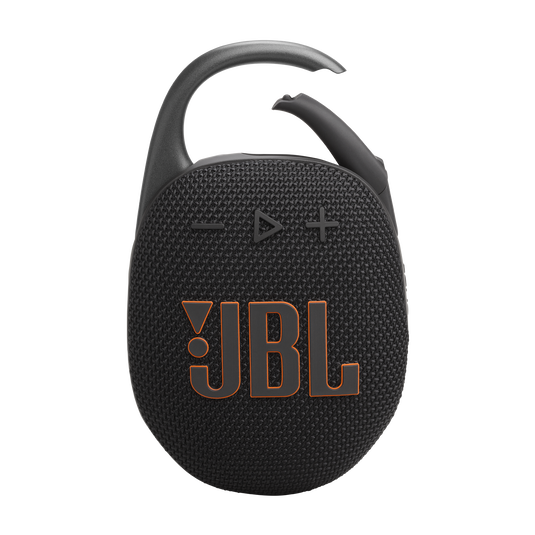 JBL | Clip 5 Waterproof Bluetooth Wireless Speaker - Black / Orange | JBLCLIP5BLKOAM