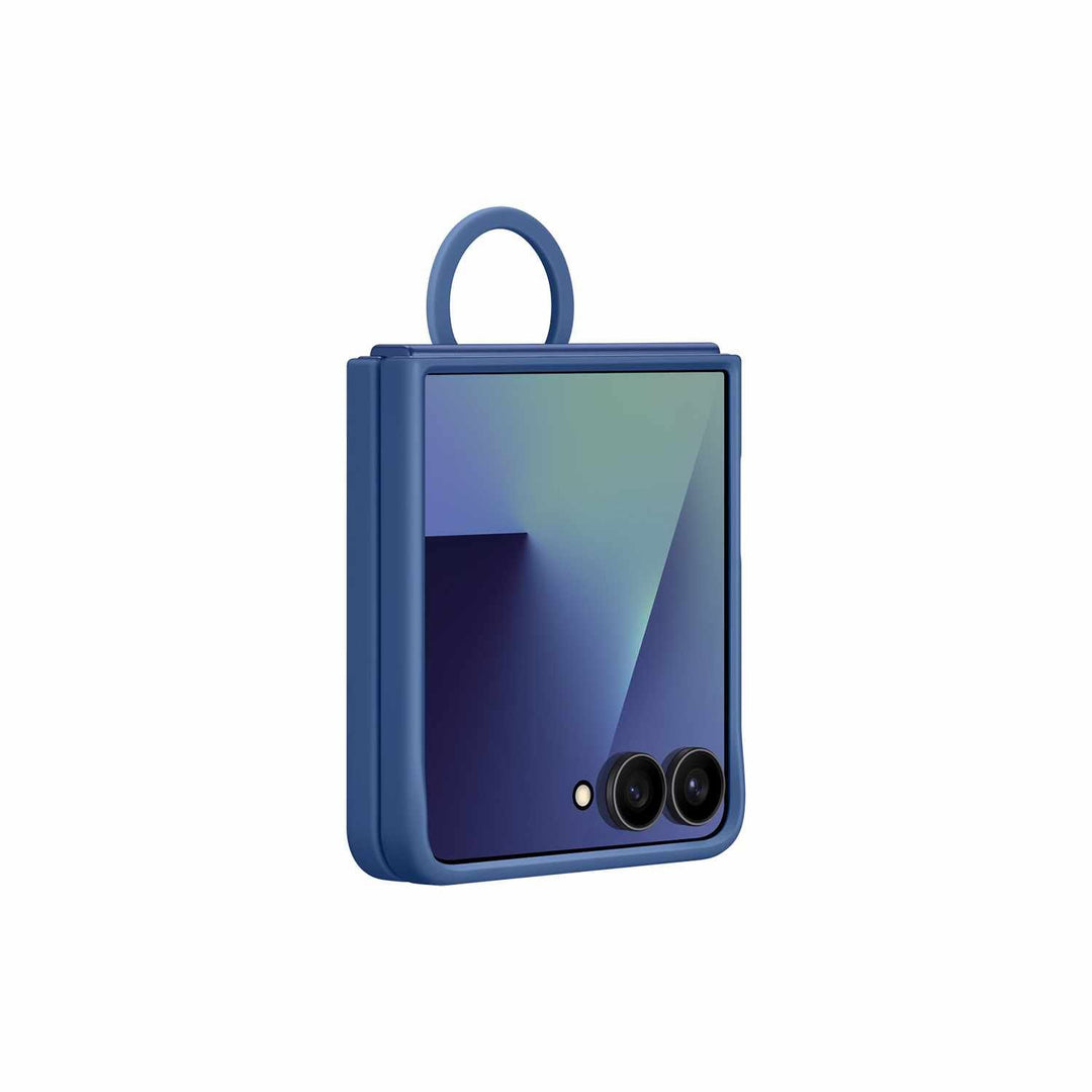 Samsung | Ring Case for Samsung Galaxy Z Flip 7 - Blue | EFPF766TNEGCA