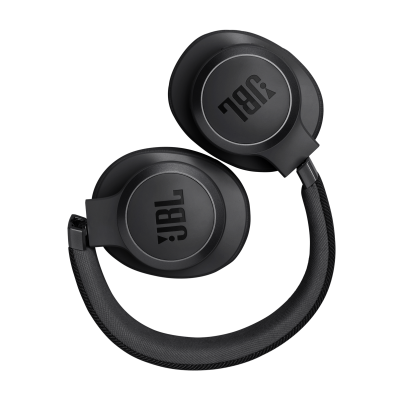 JBL | Live 770NC Wireless Over-Ear True Adaptive Headphones - Black | JBLLIVE770NCBLKAM