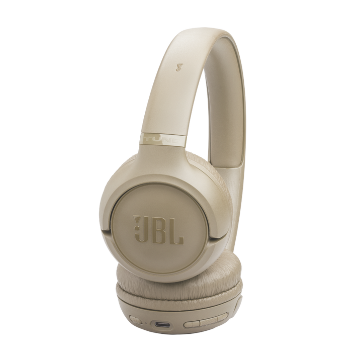 JBL | Tune 530BT Wireless On-Ear Headphones - Beige | JBLT530BTBEGAM
