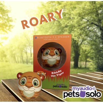 My Audio Pet | Bluetooth Speaker Solo - ROARy The Tiger | Solo-Roar