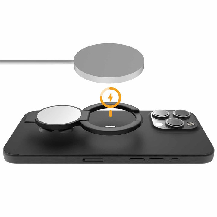 Avana | Stick-On MagSafe Stand - Black | ASUNAVKSDBLCK