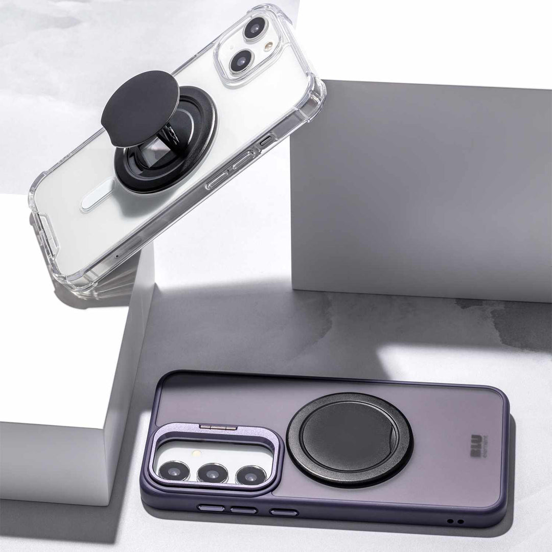 //// Blu Element | Kick-N-Grip Universal & Magsafe Phone Grip Black | 123-0488 PROMO ENDS NED