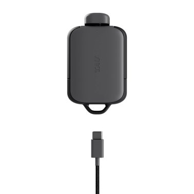Rolling Square | Emergency Keyring Power Bank 2,000 mAh TAU 2 - Black | TAU201R