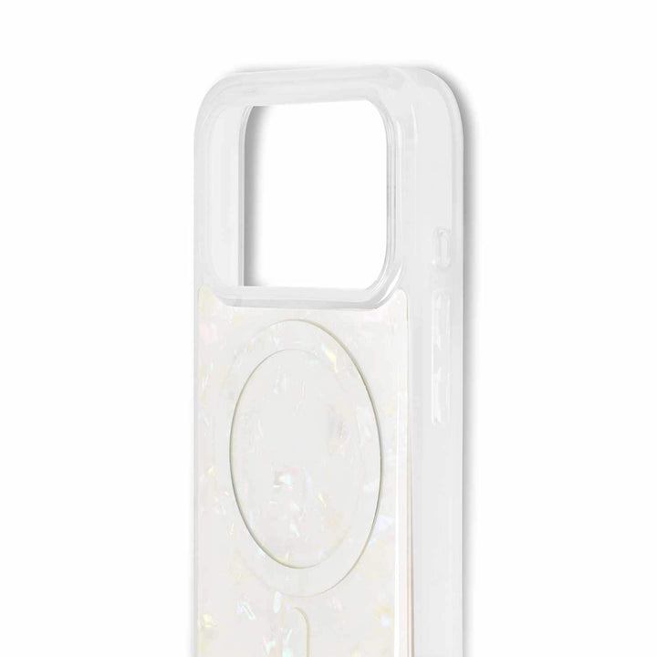 Ideal of Sweden | Pearlised MagSafe Case iPhone 17 Pro - White | IDPLCMSI2561P10