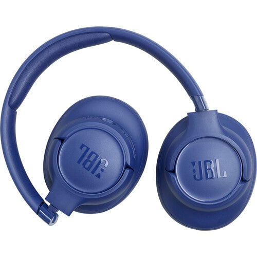 JBL | Tune 780NC Wireless Noise-Canceling Over-Ear Headphones - Blue | JBLT780NCBLUAM