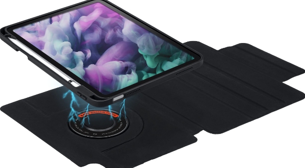 LAUT | Prestige Folio MG for iPad Pro 11" 5th Gen M4 (2024) - Black | L_IPP24S_PRM_BK