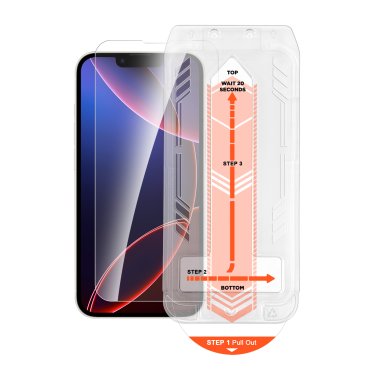 HyperGear | Tempered Glass Screen Protector iPhone 16e/14/13/13 Pro w/Installation Applicator Tray | 16318