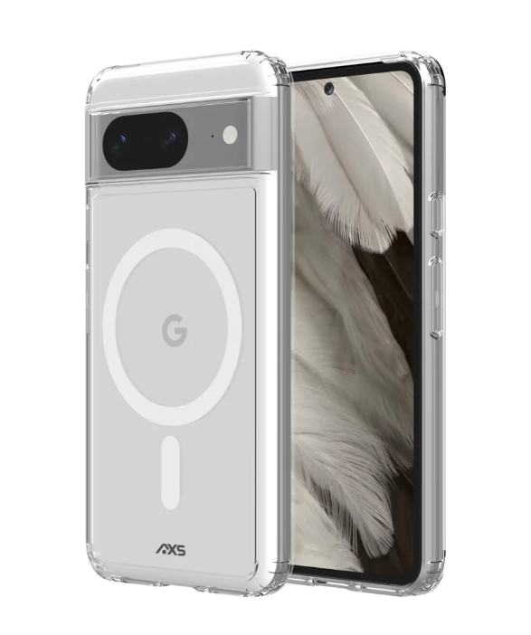 AXS | ULTRA CLEAR Magnetic Google Pixel 8 - Clear | GPCM4000