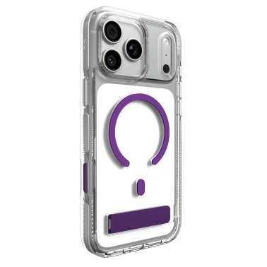 ZAGG | Graphene Santa Cruz Snap iPhone 18 Pro/17 Pro Kickstand Case - Fresh Purple | 702322311