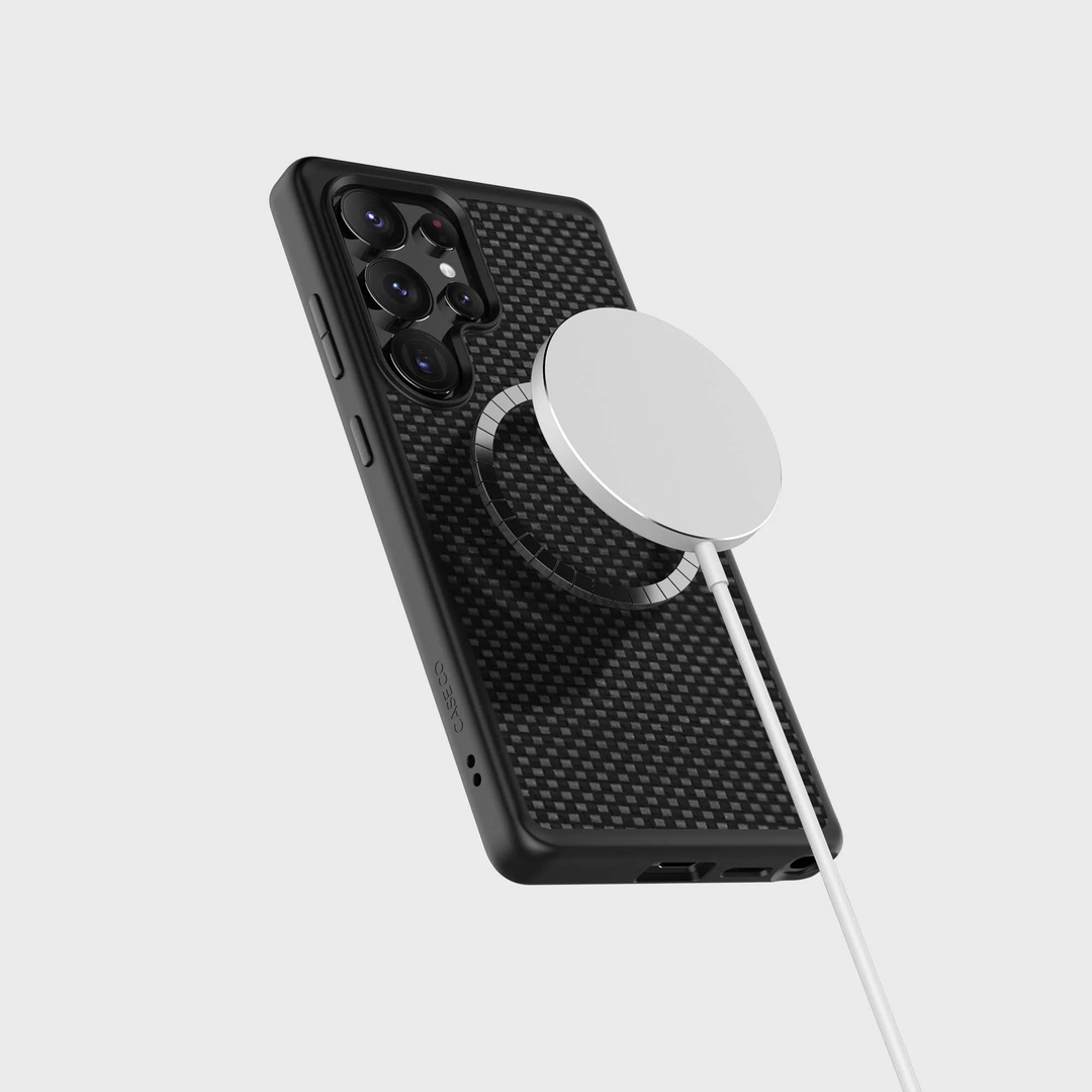 Caseco | Aramid Fiber for Weave Case with MagSafe Samsung Galaxy S26 Ultra - Black | C28F4-51