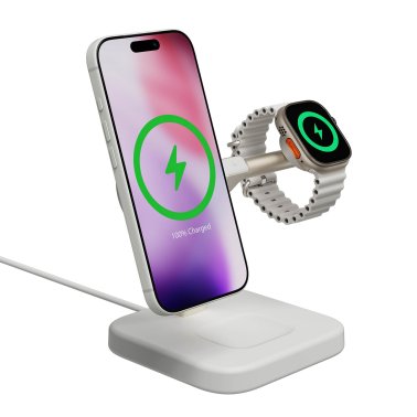 Mophie | Wireless 3in1 Qi2 Charging Stand - White | 401319764