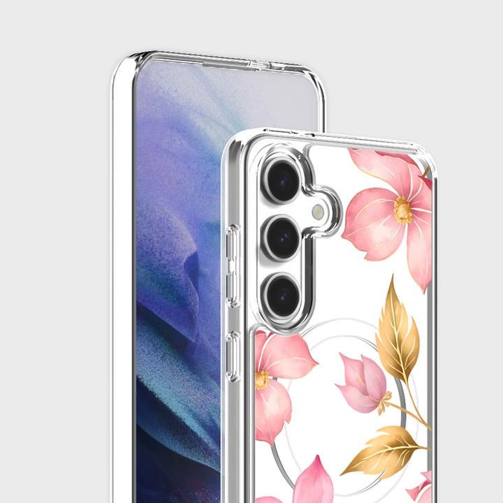 Caseco | Case for Samsung S26 -  Pink Wildflower | ED24F3-PK