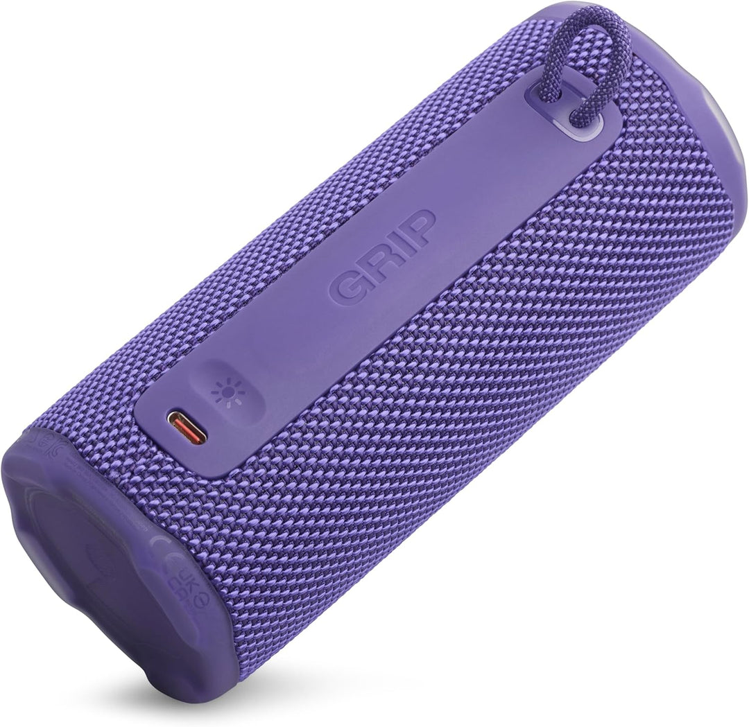 JBL | Grip Waterproof Bluetooth Wireless Speaker - Purple | JBLGRIPPURAM