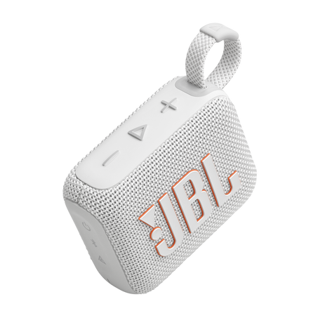 //// JBL | Go 4 Waterproof Bluetooth Wireless Speaker - White | JBLGO4WHTAM
