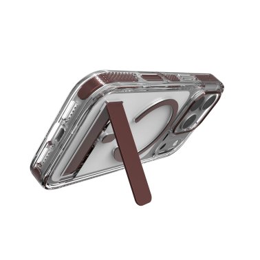 ZAGG | Graphene Santa Cruz Snap iPhone 18 Pro/17 Pro Kickstand Metallic Case - Burnt Copper | 702322321