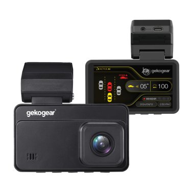 GekoGear | Orbit D220 Full HD 1080p Dash Cam with 3" Screen & Rear Camera | ORBIT220