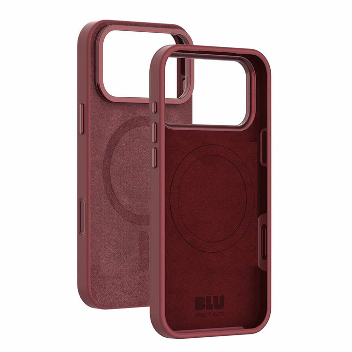 Blu Element | Urban Edge Kick MagSafe Case iPhone 18 Pro /17 Pro - Burgundy | BEURBEBUR183