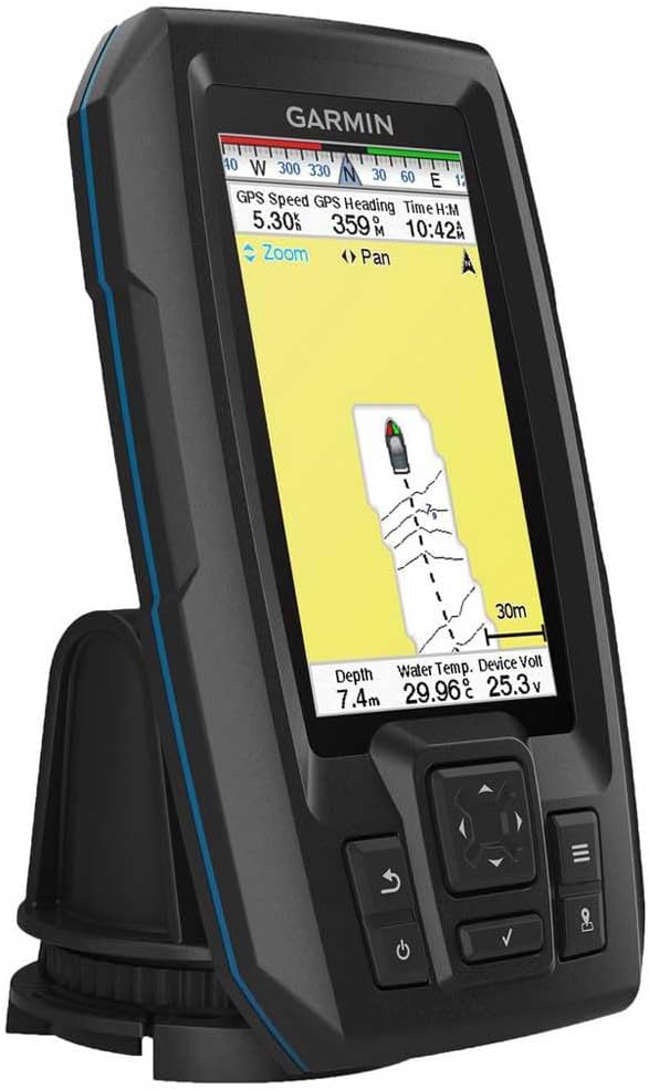 Garmin | Striker 4 Plus Fishfinder with Dual Beam Transducer - Black | CE010-01870-01
