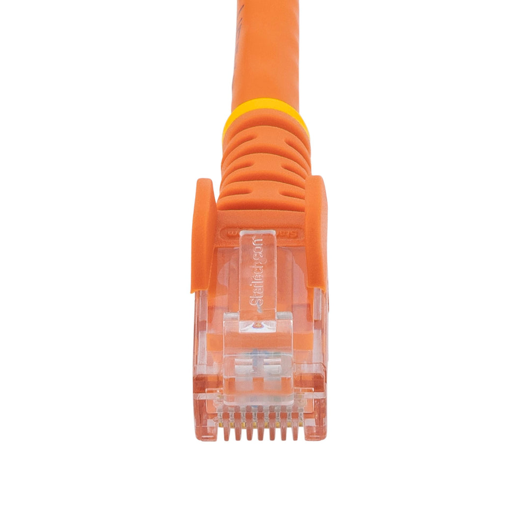 Startech | CAT6 Ethernet Cable CAT 6 Gigabit Ethernet Wire 1ft - Orange | N6PATCH1OR