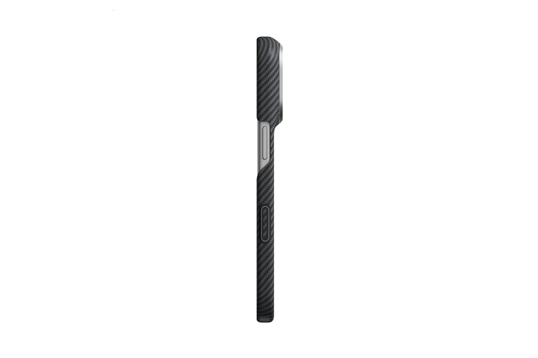 Pitaka | Edge Case MagSafe Compatible iPhone 18 Pro (With PitaTap)  - Black/Grey |