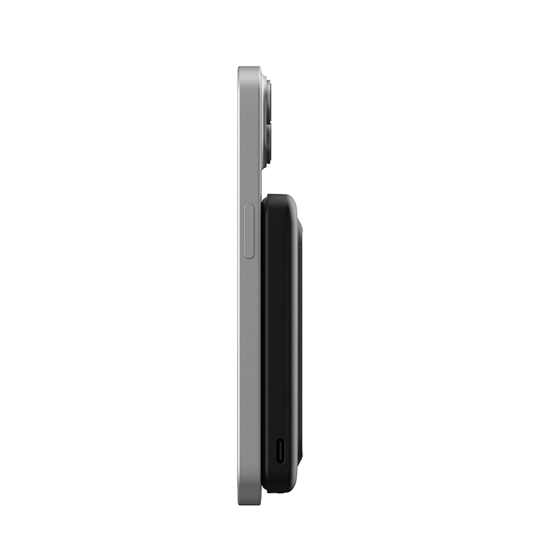 Blu Element | Qi2 Wireless Power Bank with Kickstand 5K - Black | BEPBQi25KBK