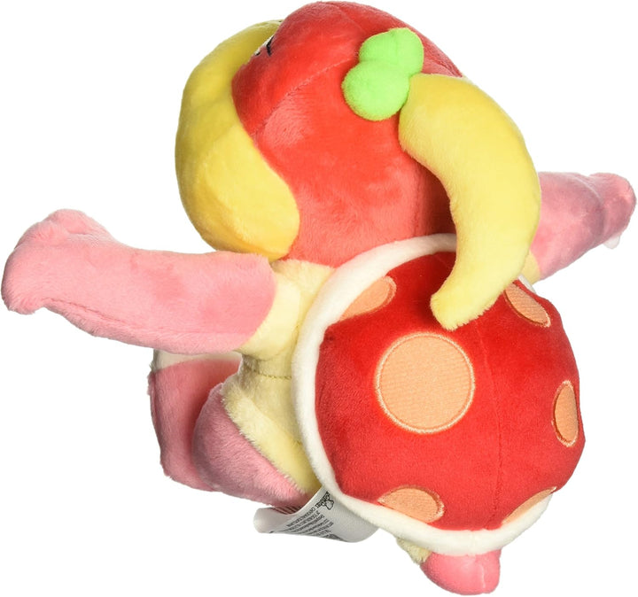 Little Buddy | Super Mario All Star Collection Bun Bun/Pom Pom Stuffed Plush 6" -  Pink / Multicolor |