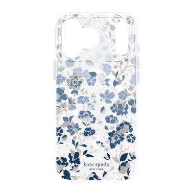 Kate Spade | Protective iPhone 17 Pro Max MagSafe Case - Flowerbed Blue | KS057244