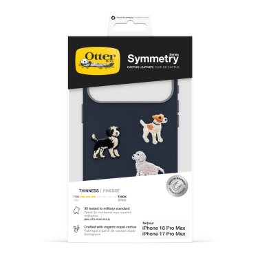 Otterbox | Symmetry Cactus Leather iPhone 18 Pro Max/17 Pro Max Embroidery MagSafe Case - Baskerville | 77-001190