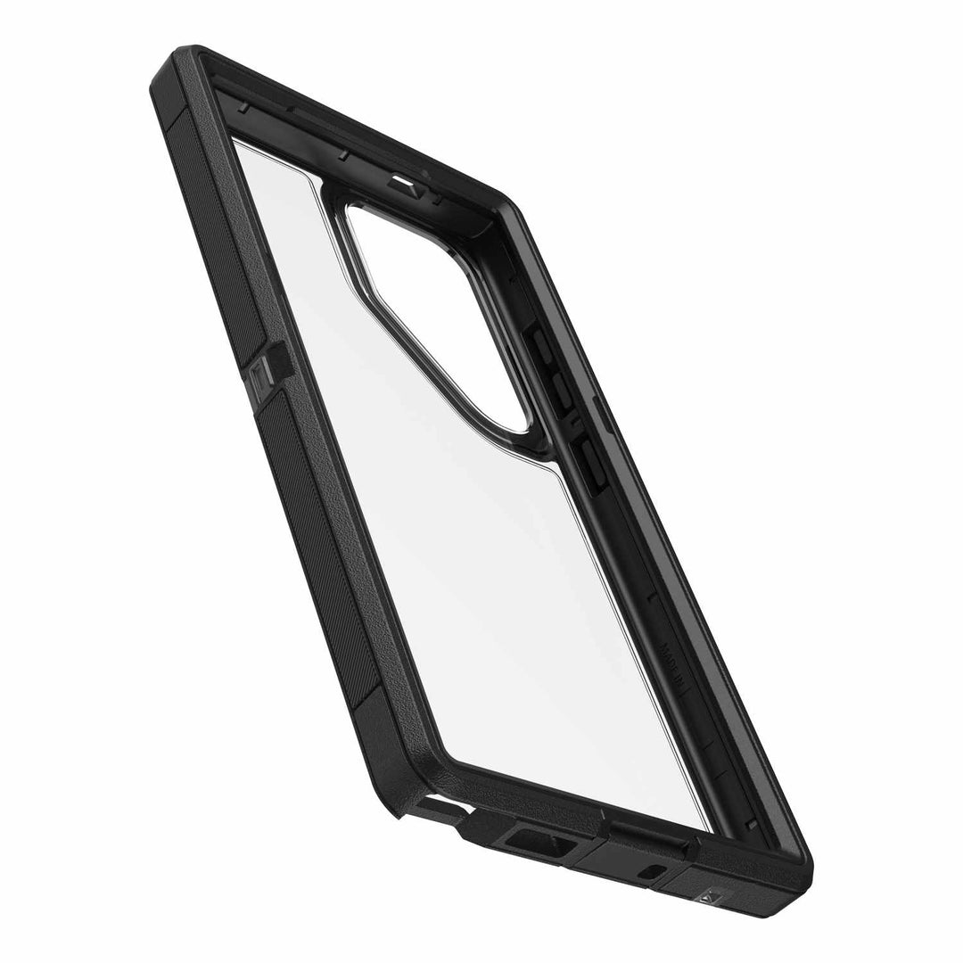 //// Otterbox | Defender XT Series Clear Case w/ MagSafe Samsung Galaxy S24 Ultra - Clear/Black (Dark Side) | 77-94727