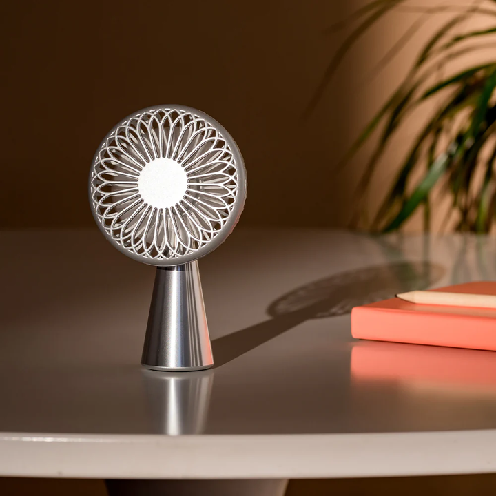Lexon | WINO Mini Portable Fan - Silver | LL134AP