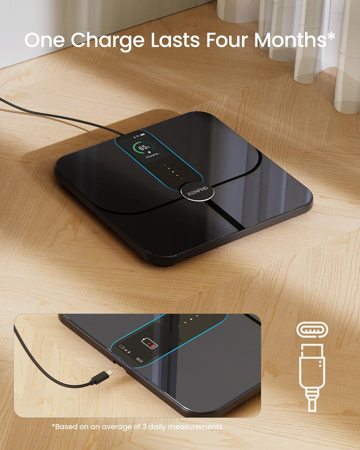 Renpho | Elis Nova Smart Body Scale - Black | PCA-R-A031-BK