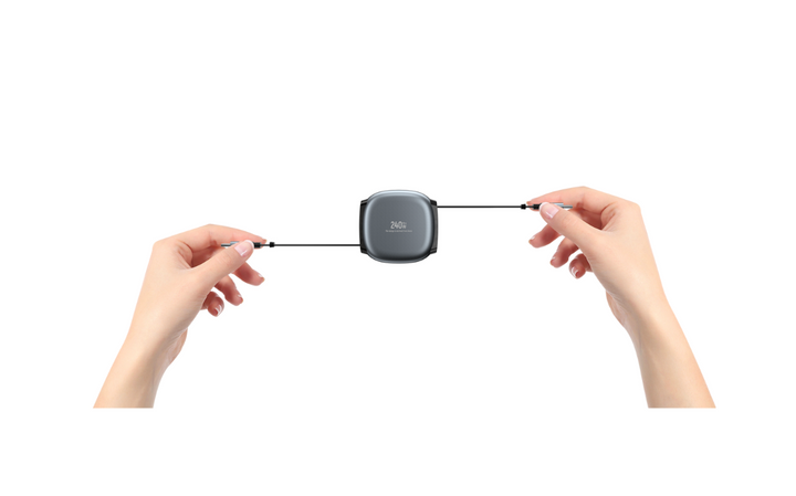 Devia | Stretchable Fast Cable Pro2 C-C PD240W (1M) | 6942297141117