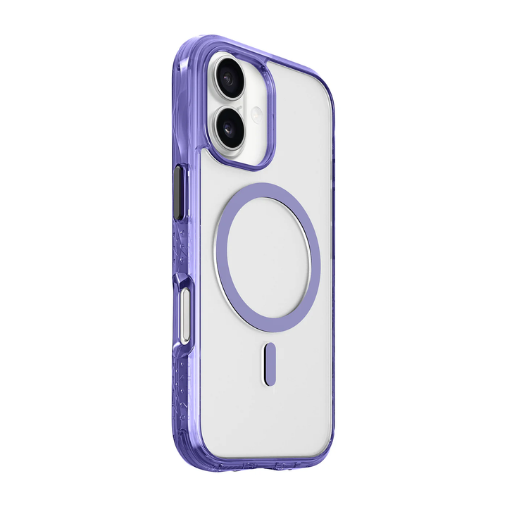 LAUT | Crystal Matter X MagSafe iPhone 17 Case - Purple Crystal | L_IP25A_CMX_PU