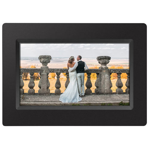 Aluratek | Digital Photo Frame 7" Wi-Fi - Black | AWDMPF107F