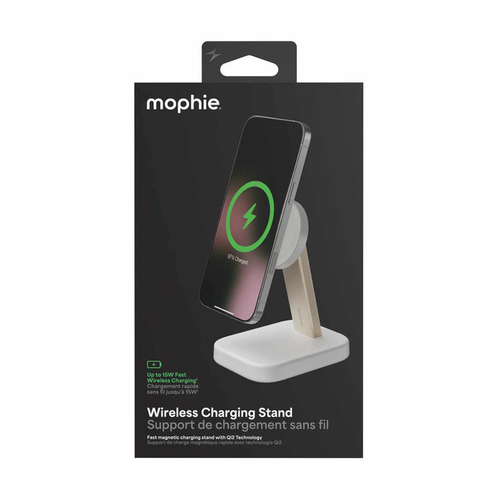 Mophie | Qi2 Wireless Charging Stand 15W - White | 401319770